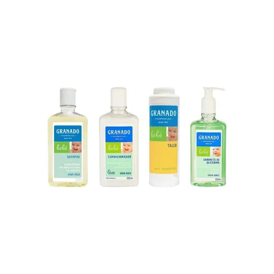 Granado Babe Erva Doce Shampoo+Cond+Talco+Sab Liquido