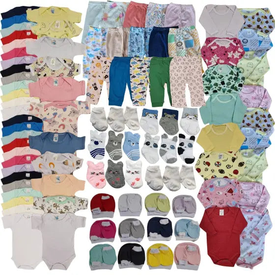 Kit Enxoval Bebê 30 peças - Polo Toys