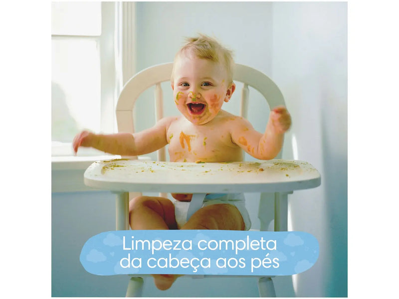 Lenços Umedecidos Pampers Cuidado de Bebê - 48 Unidades