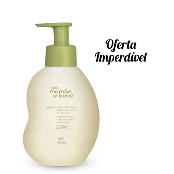 Shampoo mamãe bebê natura